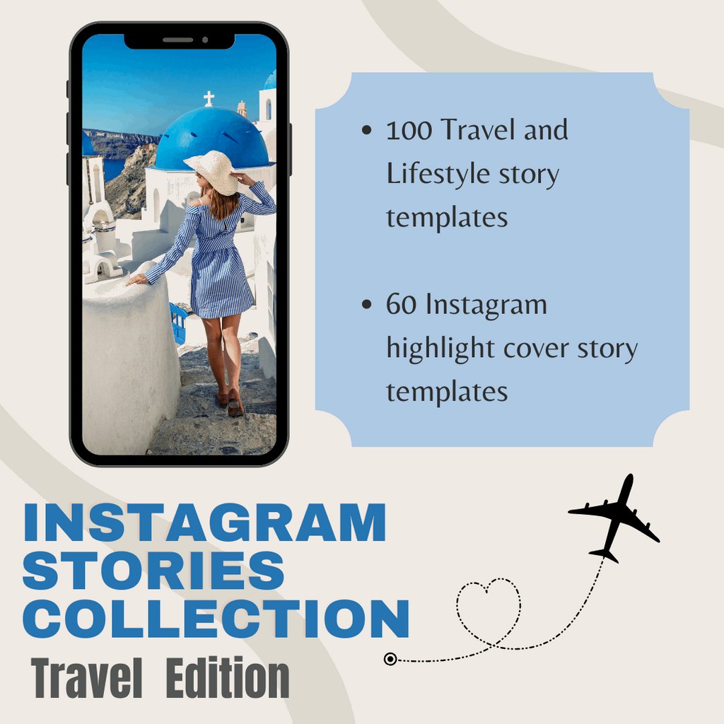 Instagram Travel Story Templates Collection