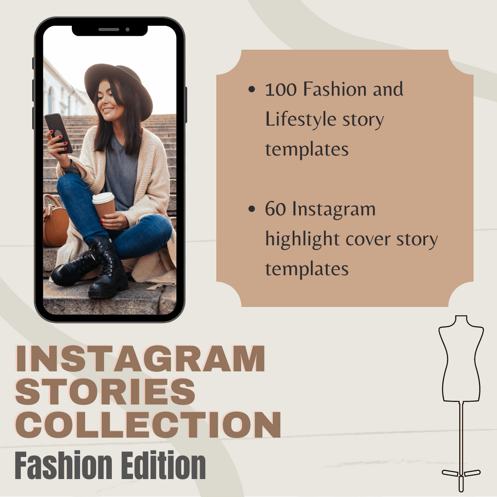 Instagram Fashion Story Templates Collection